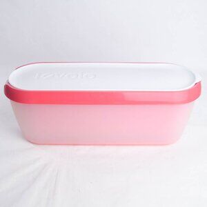 Tovolo Glide A Scoop Non Slip Base Insulated Ice Cream Tub - Red Raspberry Tart